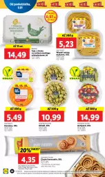 Gazetka promocyjna Lidl - GAZETKA - Gazetka - ważna od 11.01 do 11.01.2023 - strona 30 - produkty: Makaron, Hummus, Ciasto francuskie, Por, Mus, Oliwki, Jaja