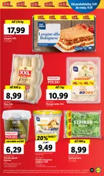 Gazetka promocyjna Lidl - GAZETKA - Gazetka - ważna od 11.01 do 11.01.2023 - strona 31 - produkty: Sałatka, Pierogi, Sałatka warzywna, Sałat, Lasagne, Szpinak