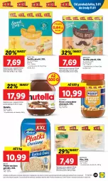 Gazetka promocyjna Lidl - GAZETKA - Gazetka - ważna od 11.01 do 11.01.2023 - strona 33 - produkty: Nutella, Por, Tortilla, Melvit, Płatki owsiane, Lack