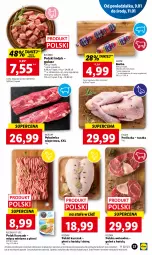 Gazetka promocyjna Lidl - GAZETKA - Gazetka - ważna od 11.01 do 11.01.2023 - strona 41 - produkty: Kurczak, Polędwica, Perliczka, Mięso mielone, Tusz, Morliny, Wołowina, Mięso
