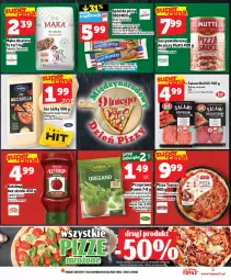 Gazetka promocyjna Topaz - Gazetka - Gazetka - ważna od 11.02 do 11.02.2026 - strona 5 - produkty: Mozzarella, Kurczak, Ketchup, Top, Ser, Salami, Bell, Spód do pizzy, Pizza, Mąka do pizzy, Podlaski, Mąka, Bazyl, Bazylia, Gouda, Kamis, Fa