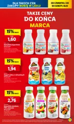 Gazetka promocyjna Lidl - GAZETKA - Gazetka - ważna od 09.03 do 09.03.2024 - strona 19 - produkty: Por, Pur, Jogurt, Pilos, Smoothie, Mango, Jogurt pitny
