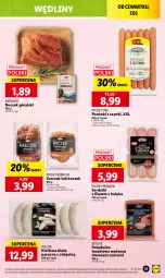 Gazetka promocyjna Lidl - GAZETKA - Gazetka - ważna od 09.03 do 09.03.2024 - strona 33 - produkty: Polędwica, Sos, Ser, Pur, Parówki, Parówki z szynki, Serdelki, PIKOK, Boczek, Kiełbasa biała, Kabanos, Kiełbasa