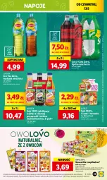 Gazetka promocyjna Lidl - GAZETKA - Gazetka - ważna od 09.03 do 09.03.2024 - strona 43 - produkty: Sok, Por, Ice tea, Napoje, Lipton, Smoothie, Fanta, Sprite, Herbata, Nektar, Hortex, Fa