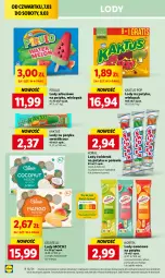 Gazetka promocyjna Lidl - GAZETKA - Gazetka - ważna od 09.03 do 09.03.2024 - strona 44 - produkty: Kaktus, Wazon, Lody, Limonka, Arbuz, Mango, Kokos, Hortex