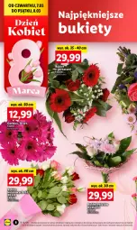 Gazetka promocyjna Lidl - GAZETKA - Gazetka - ważna od 09.03 do 09.03.2024 - strona 8 - produkty: Gerber, Bukiet