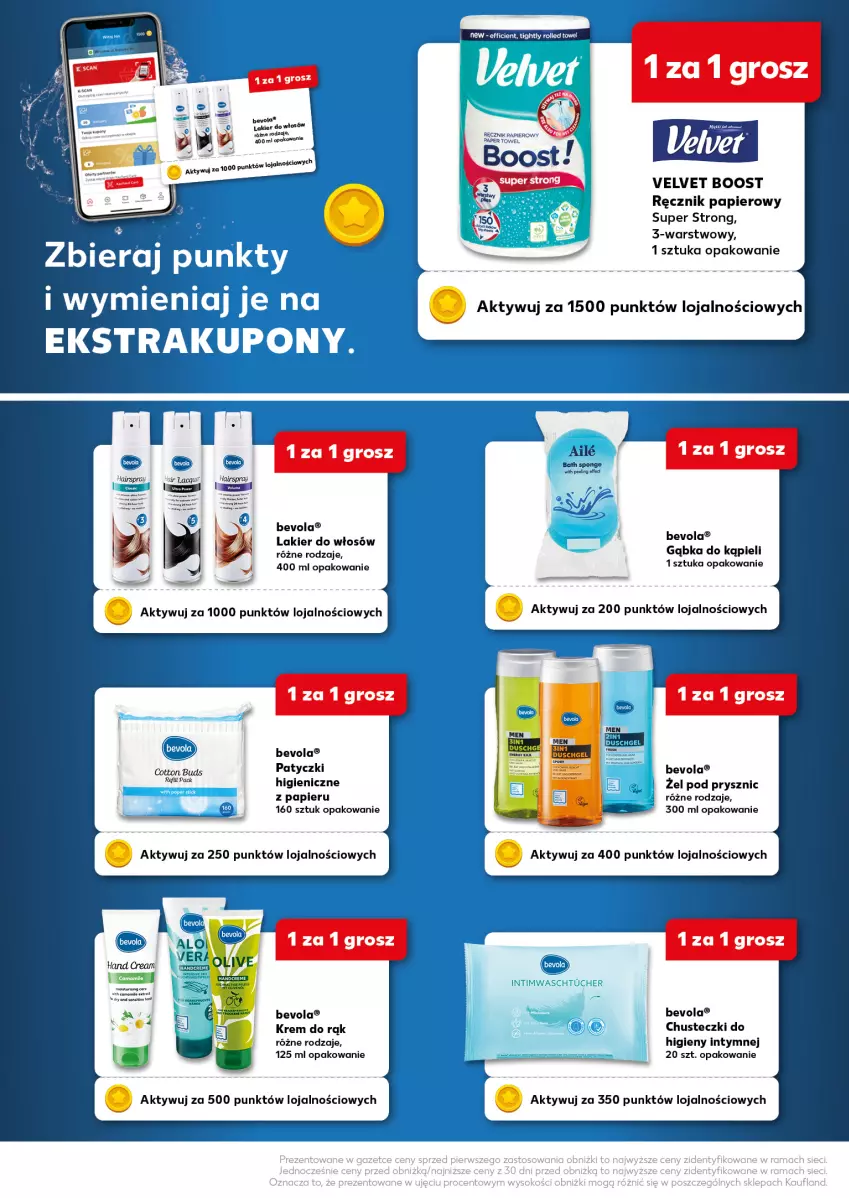 Gazetka promocyjna Kaufland - Kaufland - ważna 24.07 do 06.08.2025 - strona 6 - produkty: Chusteczki, Chusteczki do higieny, Krem do rąk, Lakier, Lakier do włosów, Papier, Ręcznik, Velvet