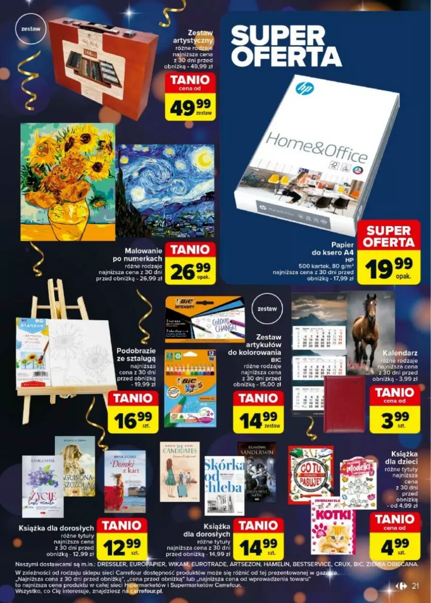 Gazetka promocyjna Carrefour - ważna 27.12.2024 do 04.01.2025 - strona 14 - produkty: Dres, Dzieci, K2, Książka, Papier, Ser