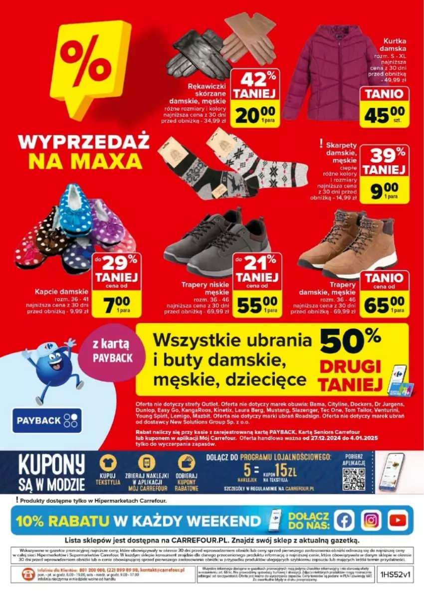 Gazetka promocyjna Carrefour - ważna 27.12.2024 do 04.01.2025 - strona 39 - produkty: Buty, Dzieci, EPEE, Klej, Ubrania