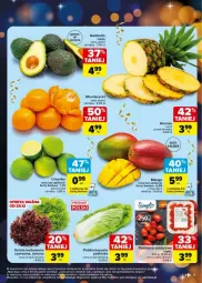 Gazetka promocyjna Carrefour - Gazetka - ważna od 04.01 do 04.01.2025 - strona 43 - produkty: Mandarynki, Ananas, Sałat, Limonka, Mango