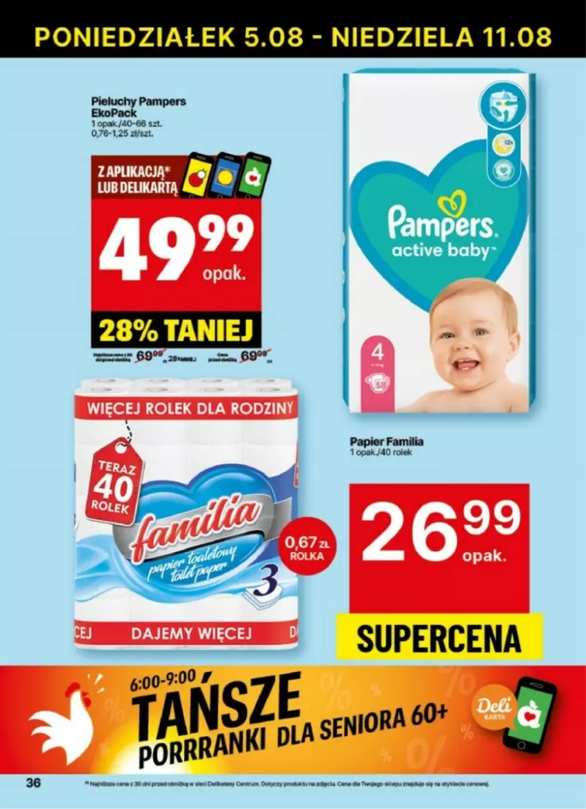 Gazetka promocyjna Delikatesy Centrum - ważna 05.08 do 11.08.2024 - strona 30 - produkty: Fa, Papier