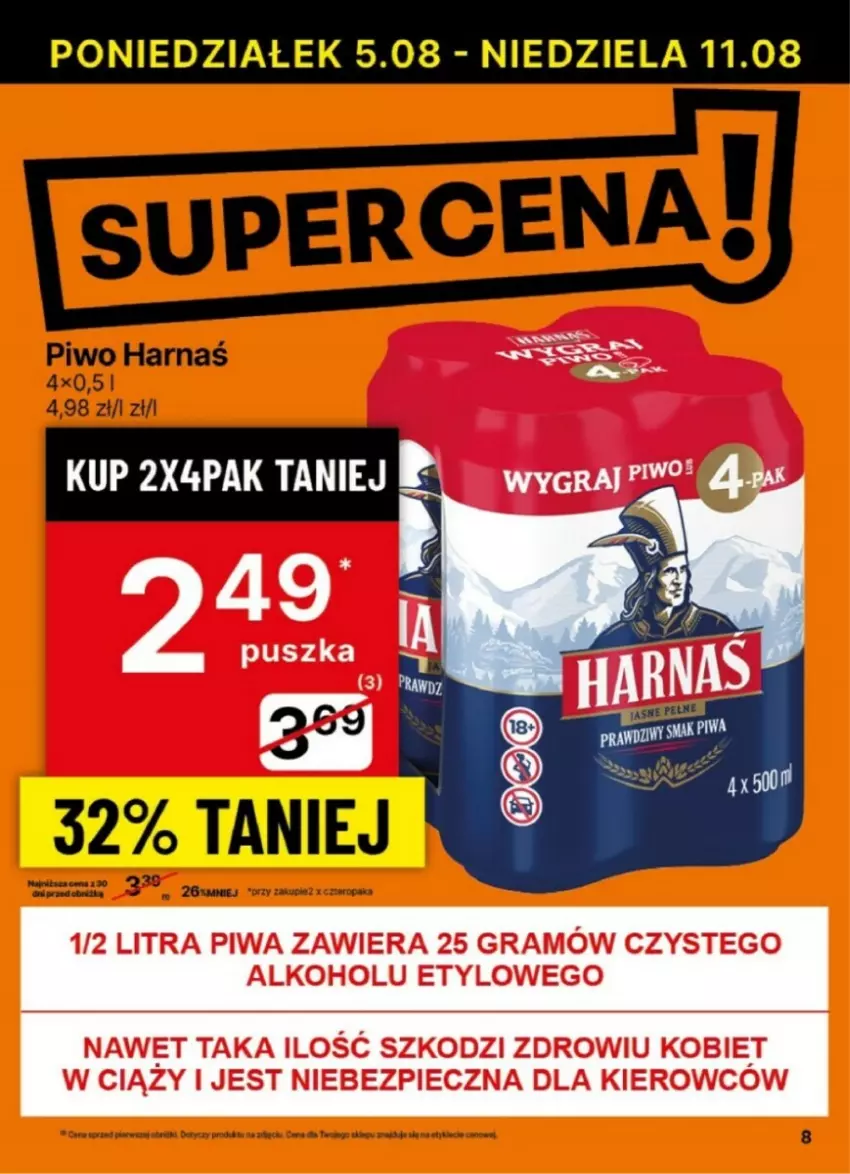 Gazetka promocyjna Delikatesy Centrum - ważna 05.08 do 11.08.2024 - strona 41 - produkty: Gra, Piec, Piwa