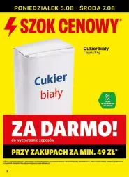 Gazetka promocyjna Delikatesy Centrum - Gazetka - ważna od 11.08 do 11.08.2024 - strona 12 - produkty: Cukier