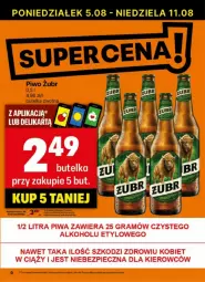 Gazetka promocyjna Delikatesy Centrum - Gazetka - ważna od 11.08 do 11.08.2024 - strona 42 - produkty: Piwa, Piec, Gra, Fa