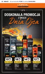 Gazetka promocyjna Netto - Od Poniedziałku - Gazetka - ważna od 22.06 do 22.06.2024 - strona 22 - produkty: Pur, L’Oréal, Antyperspirant