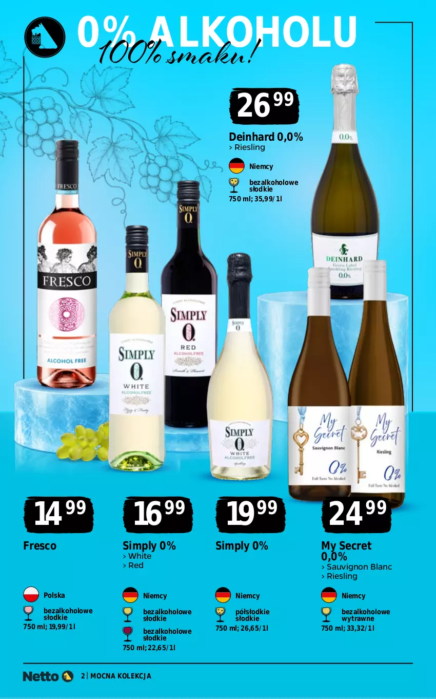 Gazetka promocyjna Netto - Alkohole - Mocne - ważna 03.08 do 14.08.2026 - strona 2 - produkty: Fresco, Sauvignon Blanc
