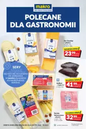 Gazetka promocyjna Makro - [Oferta promocyjna] Artykuły spożywcze i przemysłowe - Gazetka - ważna od 07.03 do 07.03.2022 - strona 1 - produkty: Halibut, Cheddar, Ser, Tusz, Szynka konserwowa, Szynka
