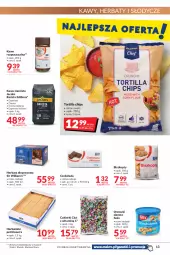 Gazetka promocyjna Makro - [Oferta promocyjna] Artykuły spożywcze i przemysłowe - Gazetka - ważna od 07.03 do 07.03.2022 - strona 13 - produkty: Kawa rozpuszczalna, Herbatniki Petit Beurre, Orzeszki, Cukier, Kawa ziarnista, Kawa, Tortilla, Herbatniki, Czekolada, Tortilla Chips, Felix, Cukierki, Jacobs, Orzeszki ziemne, Herbata, Biszkopty