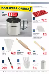 Gazetka promocyjna Makro - [Oferta promocyjna] Artykuły spożywcze i przemysłowe - Gazetka - ważna od 07.03 do 07.03.2022 - strona 20 - produkty: Cukier puder, Cukier, Wałek do ciasta, Wałek, Puder, Dozownik, Kakao