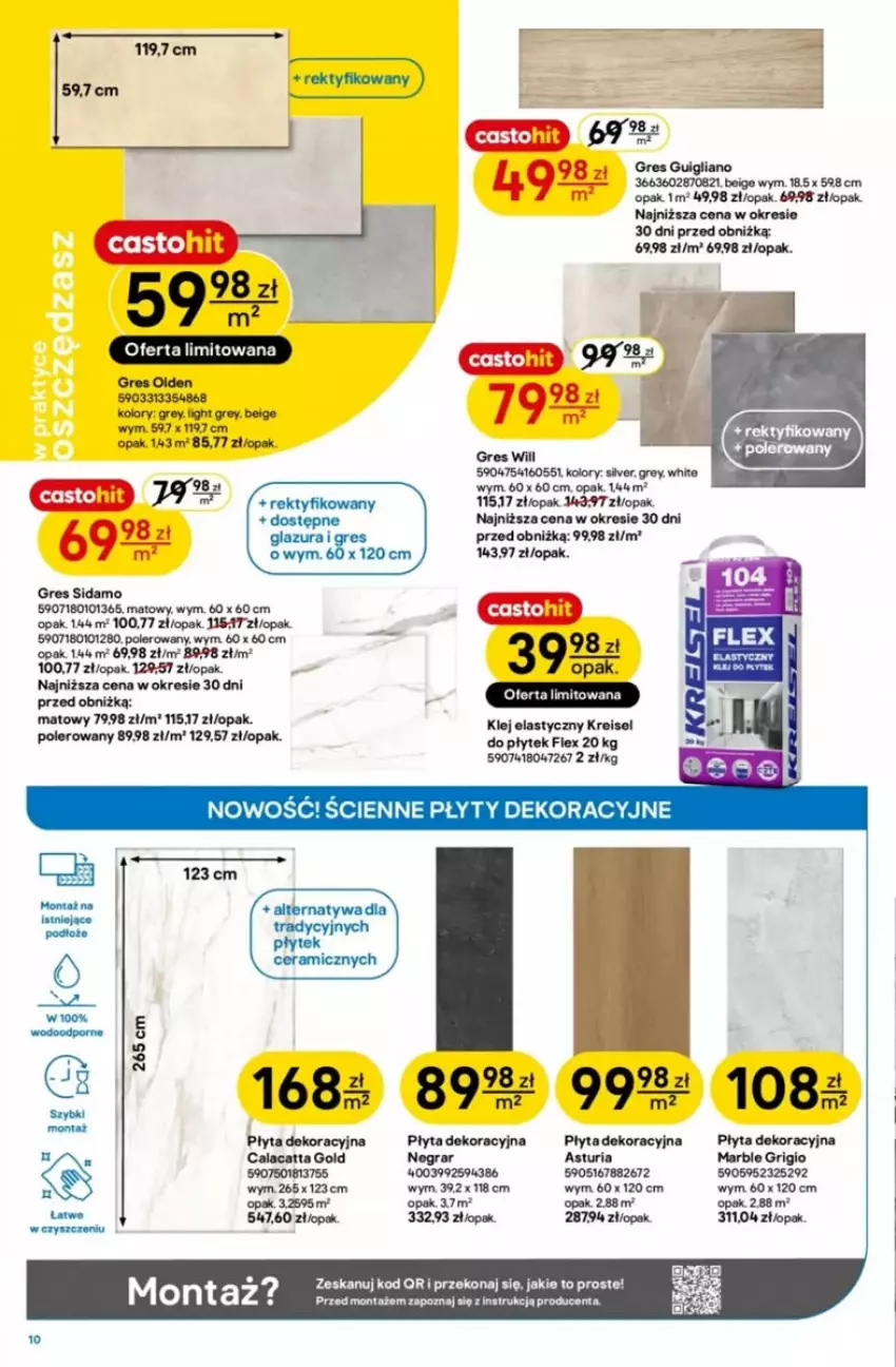 Gazetka promocyjna Castorama - ważna 21.05 do 03.06.2025 - strona 2 - produkty: Astor, Glazura, Gra, Gres, Lazur, Płyta, Por, Woda