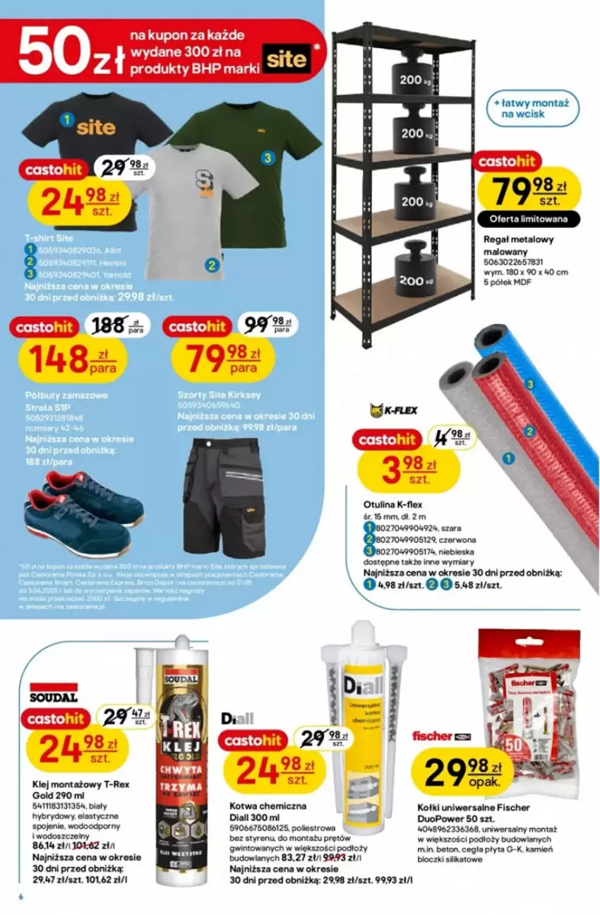 Gazetka promocyjna Castorama - ważna 21.05 do 03.06.2025 - strona 37 - produkty: HP, Klej, Płyta, Regał, Regał metalowy
