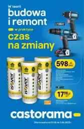Gazetka promocyjna Castorama - Gazetka - ważna od 03.06 do 03.06.2025 - strona 1 - produkty: Tarka, Wełna, Wkręt, Wkrętarka, GRID, Zestaw narzędzi, Wełna Isover