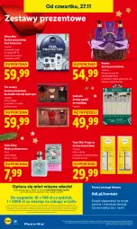 Gazetka promocyjna Lidl - GAZETKA - Gazetka - ważna od 29.11 do 29.11.2025 - strona 58 - produkty: Woda perfumowana, Makijaż, Zestaw prezentowy, Nivea Men, Krem do twarzy, Por, Gra, Yope, Zestaw pędzli, Balsam do ciała, Perfum, Portal, Laur, Mola, Masło do ciała, Mydło, Woda, Gres, Masło, Nivea