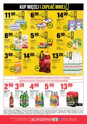 Gazetka promocyjna Spar - EuroSpar - Gazetka - ważna od 05.03 do 05.03.2025 - strona 8 - produkty: Piwo, Deser mleczny, Sok, Ser, Rum, Mus, Gra, Inka, Danone, Zott, Kosz, Coca-Cola, Warka, Serek, Perła, Carlsberg, Muszynianka, Mąka, Napój gazowany, Tymbark, Napój mleczny, Dzieci, Basia, Woda mineralna, Kubuś, Deser, Woda, Napój, Captain Jack, Philadelphia, Monte, Hortex, Fa, Oliwa