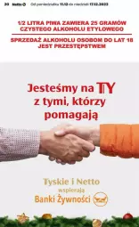 Gazetka promocyjna Netto - Gazetka - ważna od 17.12 do 17.12.2023 - strona 13 - produkty: Piwa, Gra, Tyskie