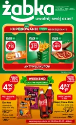 Gazetka promocyjna Żabka - Gazetka - ważna od 08.04 do 08.04.2025 - strona 1 - produkty: Coca-Cola, Fanta, Sprite, Napój, Fa