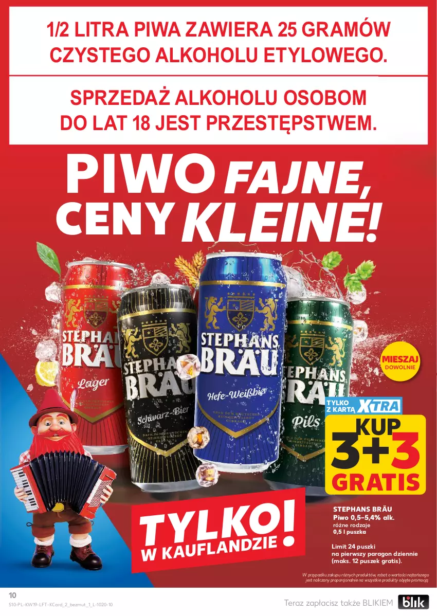 Gazetka promocyjna Kaufland - Gazetka tygodnia - ważna 07.05 do 13.05.2026 - strona 10 - produkty: Fa, Gra, Piwa, Piwo, Por, Tera