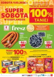 Gazetka promocyjna Kaufland - Gazetka tygodnia - Gazetka - ważna od 13.05 do 13.05.2026 - strona 12 - produkty: Piec, Krakus, Warzywa, Ser, Por, Chipsy, Kiełbasa podwawelska, Wawel, Laur, Pieczywo, Owoce, Waga, Lay’s, Olej, Kiełbasa