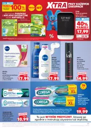 Gazetka promocyjna Kaufland - Gazetka tygodnia - Gazetka - ważna od 13.05 do 13.05.2026 - strona 57 - produkty: Naturell, Por, Corega, Mleczko do ciała, Str8, Pasta do zębów, Woda po goleniu, Krem przeciwzmarszczkowy, Taft, Leon, Mleczko, Mars, Podpaski, Wkładki, Woda, Waga, Sensodyne, Nivea, Naturella