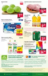 Gazetka promocyjna Stokrotka - Supermarket - Gazetka - ważna od 15.03 do 15.03.2023 - strona 16 - produkty: Piwa, Piwo, Płyn do prania, Sok pomarańczowy, Ludwik, Warzywa, Sok, Ser, Gra, Telefon, Papier, Szynka wieprzowa, Proszek do prania, O nas, Papier toaletowy, Velvet, Szynka, Sok jabłkowy, Owoce, Wosana, Ariel, Kapsułki do prania, Wagi, Mięso, Lech Premium