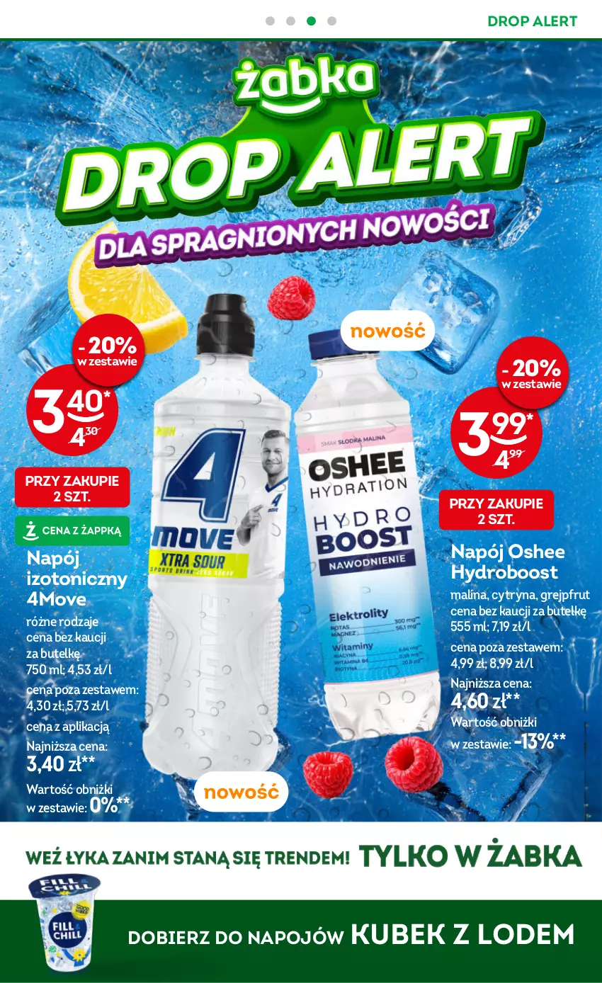 Gazetka promocyjna Żabka - gazetka-promocyjna-29-30-2026 - ważna 15.07 do 28.07.2026 - strona 10 - produkty: Grejpfrut, Kubek, Napój, Napój izotoniczny, Oshee
