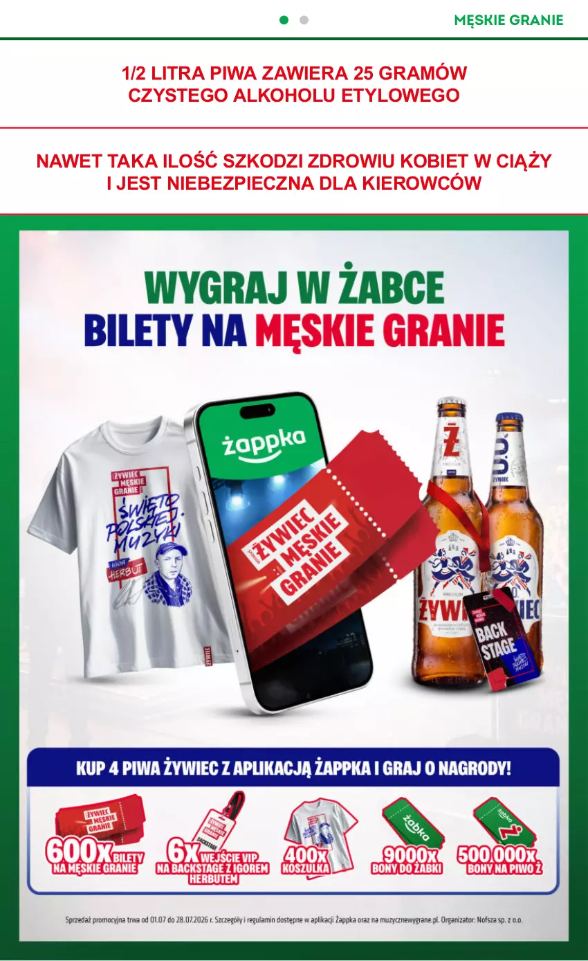 Gazetka promocyjna Żabka - gazetka-promocyjna-29-30-2026 - ważna 15.07 do 28.07.2026 - strona 14 - produkty: Gra, Piec, Piwa, Piwo