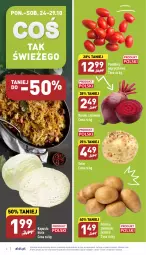 Gazetka promocyjna Aldi - Pełny katalog - Gazetka - ważna od 29.10 do 29.10.2022 - strona 2 - produkty: Ziemniaki, Buraki, Pomidory