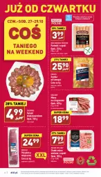Gazetka promocyjna Aldi - Pełny katalog - Gazetka - ważna od 29.10 do 29.10.2022 - strona 24 - produkty: Polędwica, Mięso mielone z szynki, Mięso mielone, Krakus, Sok, Gra, Salami, Sokołów, Parówki, Parówki z szynki, Mięsne specjały, Lodówka, Szynka, Morliny, Mięso