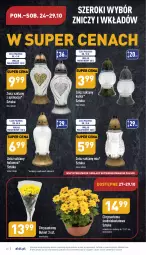 Gazetka promocyjna Aldi - Pełny katalog - Gazetka - ważna od 29.10 do 29.10.2022 - strona 26 - produkty: Chryzantema, Bukiet, Znicz
