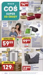 Gazetka promocyjna Aldi - Pełny katalog - Gazetka - ważna od 29.10 do 29.10.2022 - strona 30 - produkty: Piec, Ciśnieniomierz, Sok, Ser, Por, Garnek, Termometr, Kosz, Forma do pieczenia, Torba, Garnek z pokrywą