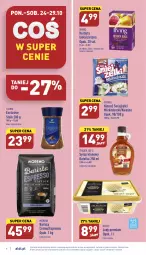 Gazetka promocyjna Aldi - Pełny katalog - Gazetka - ważna od 29.10 do 29.10.2022 - strona 8 - produkty: Tchibo, Kawa rozpuszczalna, Gin, Kawa ziarnista, Kawa, Lody, Syrop, Irving, Herbata, Nimm2, Mleko