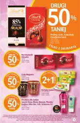 Gazetka promocyjna Delikatesy Centrum - Gazetka Delikatesy Centrum - Gazetka - ważna od 26.05 do 26.05.2021 - strona 9 - produkty: Eveline, Rexona, Taft, Dove, Gliss Kur, Lody, Lipton, Schauma, Lindt, Nivea, Fa