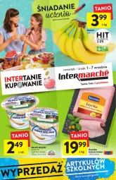 Gazetka promocyjna Intermarche - Gazetka Intermarche - Gazetka - ważna od 07.09 do 07.09.2022 - strona 1 - produkty: Serek wiejski, Ser, Szynka konserwowa, Szynka, Tarczyński, Serek, Almette