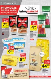 Gazetka promocyjna Intermarche - Gazetka Intermarche - Gazetka - ważna od 07.09 do 07.09.2022 - strona 2 - produkty: Ser, Kawa ziarnista, Madej Wróbel, Big Milk, Serdelki, Dallmayr, Kawa, Lody, Kabanos, Herbata, Olewnik