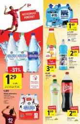 Gazetka promocyjna Intermarche - Gazetka Intermarche - Gazetka - ważna od 07.09 do 07.09.2022 - strona 30 - produkty: Nałęczowianka, Sok, Lemoniada, Fortuna, Napój izotoniczny, Oshee, Woda mineralna, Woda, Napój