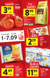 Gazetka promocyjna Intermarche - Gazetka Intermarche - Gazetka - ważna od 07.09 do 07.09.2022 - strona 5 - produkty: Ser, Papier, Kawa mielona, Kawa, Papier toaletowy, Rogal, Hochland, Foxy, Mocca Fix Gold, Woseba