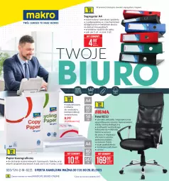 Gazetka promocyjna Makro - [Oferta promocyjna] Twoje Biuro - Gazetka - ważna od 25.01 do 25.01.2021 - strona 1 - produkty: Sok, Ser, Por, Gra, Papier, Biuro, Siedzisko, Fotel, Dźwig, Fa