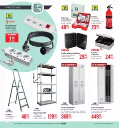Gazetka promocyjna Makro - [Oferta promocyjna] Twoje Biuro - Gazetka - ważna od 25.01 do 25.01.2021 - strona 10 - produkty: Ubrania, Top, Drabina, Gaśnica, Cynk, Regał, Szafka, Szafa, Haczyk, Fa