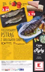 Gazetka promocyjna Kaufland - RYBY - Gazetka - ważna od 17.08 do 17.08.2022 - strona 2 - produkty: Piec, Chrzan, Cebula, Sok, Sól, Por, Pstrąg tęczowy, Zupa, Cytryny, Sito, Plasterki, Pieprz, Pstrąg, Wagi, Grill, Ciabatta, Olej, Orka, Jabłka, Fa
