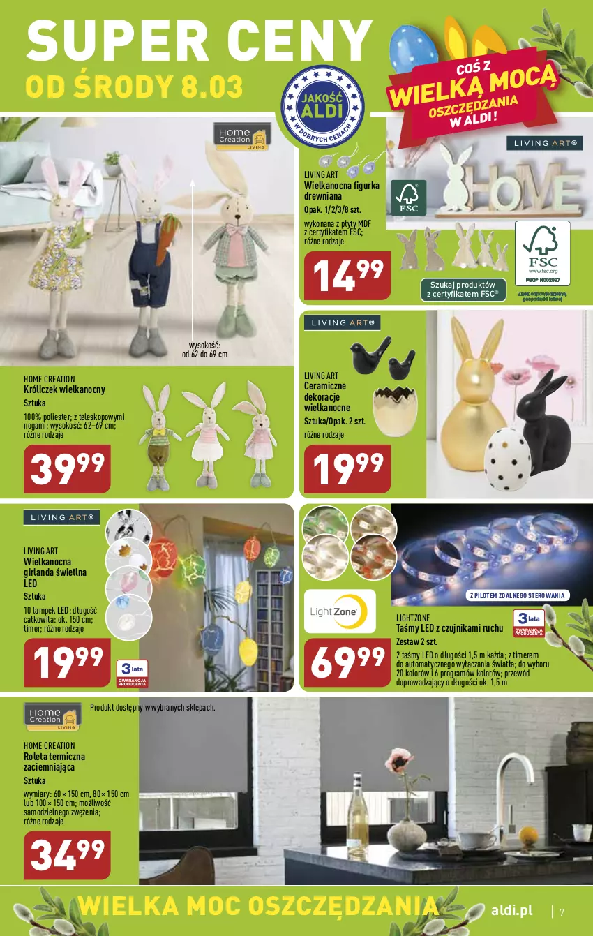 Gazetka promocyjna Aldi - COŚ na przyszły tydzień - ważna 08.03 do 11.03.2023 - strona 7 - produkty: Girlanda, Gra, Przewód, Roleta, Sok, Teleskop